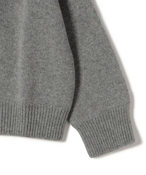 SHIPS / シップス ニット・セーター | 【SHIPS別注】ISLAND TIEDS:〈手洗い可能〉クルーネック ニット | 詳細4