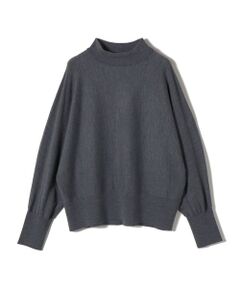 SHIPS / シップス ニット・セーター | SHIPS Primary Navy Label:MERINO WOOL ハイネック ドルマン ニット