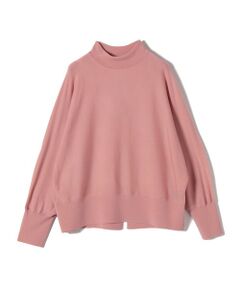 SHIPS / シップス ニット・セーター | SHIPS Primary Navy Label:MERINO WOOL ハイネック ドルマン ニット