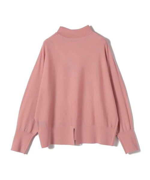 SHIPS / シップス ニット・セーター | SHIPS Primary Navy Label:MERINO WOOL ハイネック ドルマン ニット | 詳細3