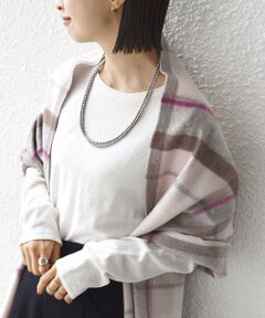 SHIPS / シップス ニット・セーター | 〈洗濯機可能〉ラメ クルーネック 長袖 ニット