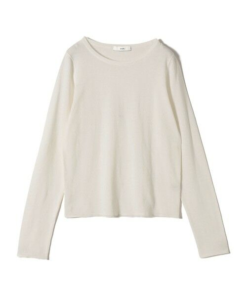 SHIPS / シップス ニット・セーター | 〈洗濯機可能〉ラメ クルーネック 長袖 ニット | 詳細3