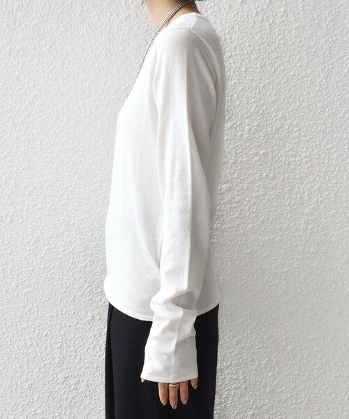 SHIPS / シップス ニット・セーター | 〈洗濯機可能〉ラメ クルーネック 長袖 ニット | 詳細6