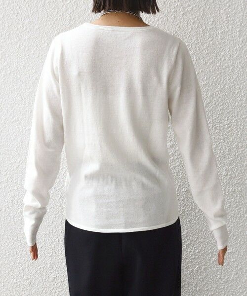 SHIPS / シップス ニット・セーター | 〈洗濯機可能〉ラメ クルーネック 長袖 ニット | 詳細7