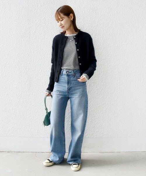 SHIPS / シップス ニット・セーター | 〈洗濯機可能〉ラメ クルーネック 長袖 ニット | 詳細10