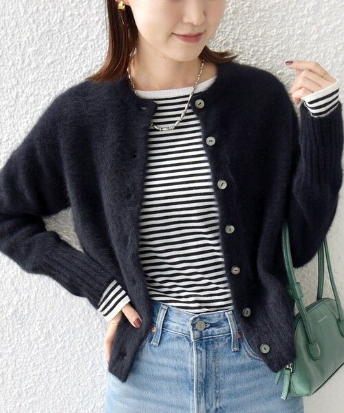 SHIPS / シップス ニット・セーター | 〈洗濯機可能〉ラメ クルーネック 長袖 ニット | 詳細13