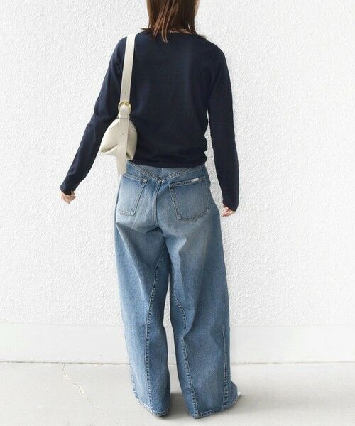 SHIPS / シップス ニット・セーター | 〈洗濯機可能〉ラメ クルーネック 長袖 ニット | 詳細25