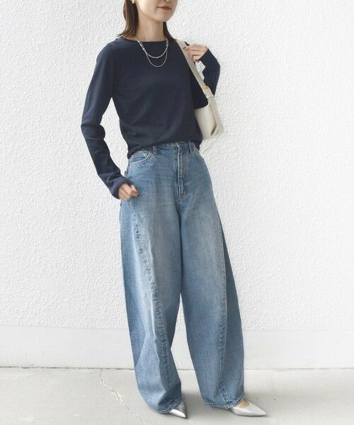 SHIPS / シップス ニット・セーター | 〈洗濯機可能〉ラメ クルーネック 長袖 ニット | 詳細27