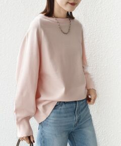 SHIPS / シップス ニット・セーター | 〈手洗い可能〉コットン カシミヤ混 スカラップヘム ボートネック プルオーバー