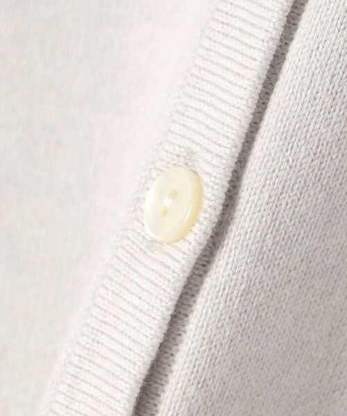 SHIPS / シップス カーディガン・ボレロ | 〈手洗い可能〉コットン カシミヤ混 スカラップヘム カーディガン | 詳細10