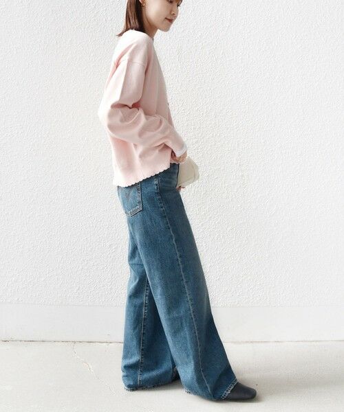 SHIPS / シップス カーディガン・ボレロ | 〈手洗い可能〉コットン カシミヤ混 スカラップヘム カーディガン | 詳細18