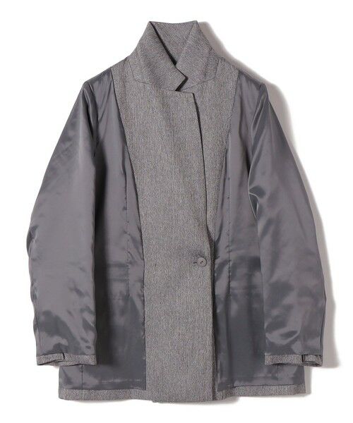 SHIPS / シップス テーラードジャケット | 〈手洗い可能〉ウール 調 合繊 ダブル ジャケット | 詳細11