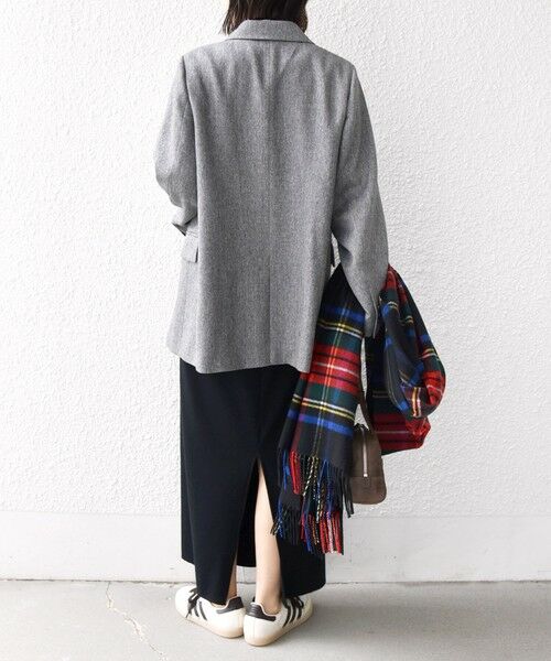 SHIPS / シップス テーラードジャケット | 〈手洗い可能〉ウール 調 合繊 ダブル ジャケット | 詳細3