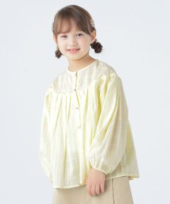 SHIPS / シップス シャツ・ブラウス | SHIPS KIDS:100〜130cm / シャドー チェック タック ブラウス