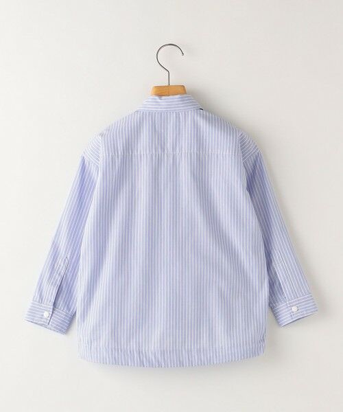 SHIPS / シップス シャツ・ブラウス | SHIPS KIDS:100〜130cm / ドローストリング ストライプ シャツ | 詳細4