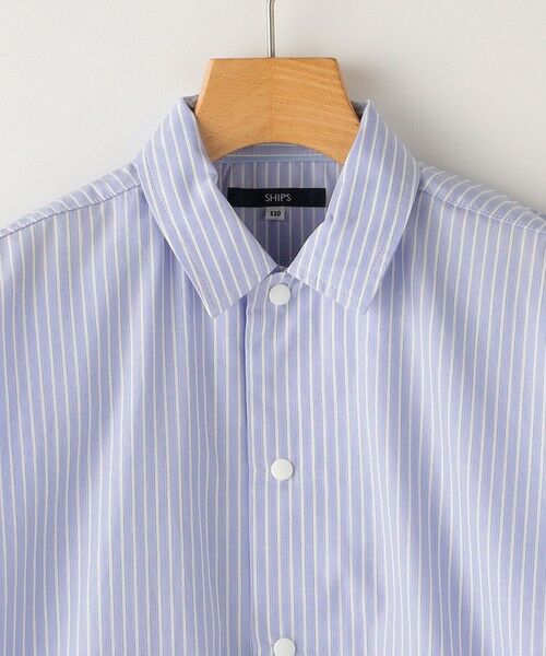 SHIPS / シップス シャツ・ブラウス | SHIPS KIDS:100〜130cm / ドローストリング ストライプ シャツ | 詳細5