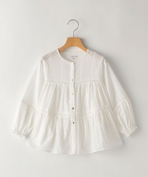 SHIPS / シップス シャツ・ブラウス | SHIPS KIDS:100〜130cm / スナップ ボタン ティアード ブラウス | 詳細11