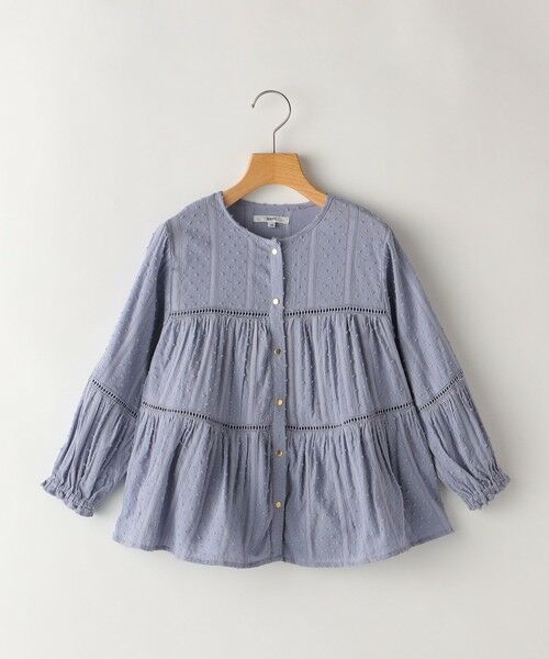 SHIPS / シップス シャツ・ブラウス | SHIPS KIDS:100〜130cm / スナップ ボタン ティアード ブラウス | 詳細25