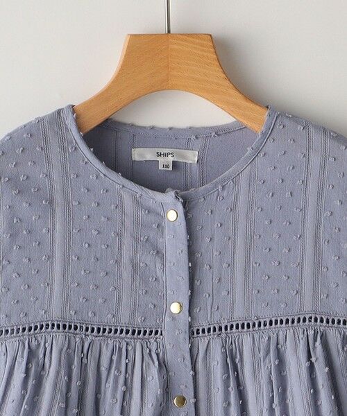 SHIPS / シップス シャツ・ブラウス | SHIPS KIDS:100〜130cm / スナップ ボタン ティアード ブラウス | 詳細27