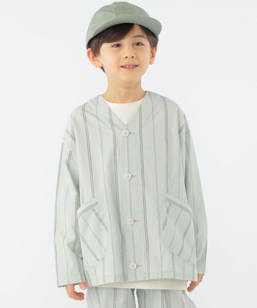 SHIPS / シップス シャツ・ブラウス | SHIPS KIDS:100〜130cm / カラーレス ワーク シャツ | 詳細1