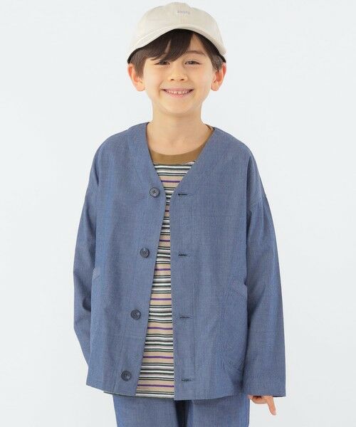 SHIPS / シップス シャツ・ブラウス | SHIPS KIDS:100〜130cm / カラーレス ワーク シャツ | 詳細13