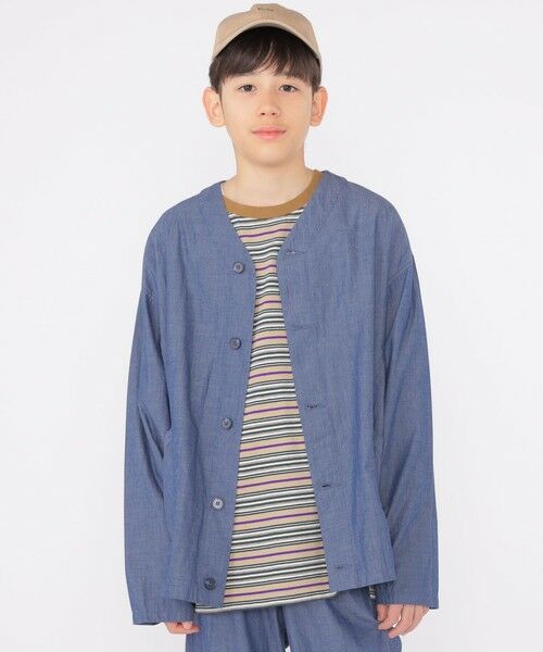 SHIPS / シップス シャツ・ブラウス | SHIPS KIDS:140〜160cm / カラーレス ワークシャツ | 詳細9