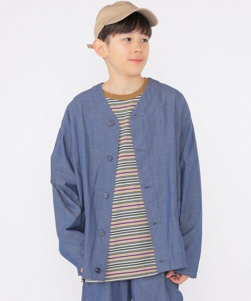 SHIPS / シップス シャツ・ブラウス | SHIPS KIDS:140〜160cm / カラーレス ワークシャツ | 詳細10