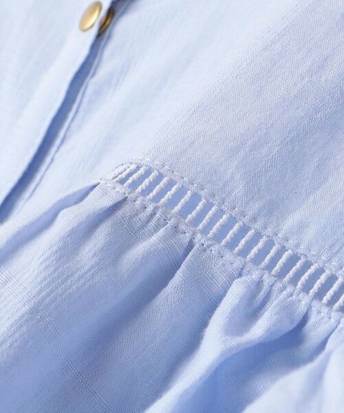 SHIPS / シップス シャツ・ブラウス | SHIPS KIDS:80〜90cm / スナップ ボタン フリル ブラウス | 詳細5