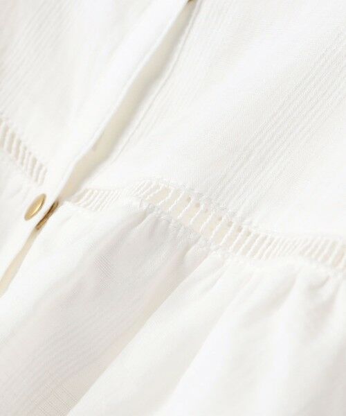 SHIPS / シップス シャツ・ブラウス | SHIPS KIDS:100〜130cm / スナップ ボタン フリル ブラウス | 詳細11