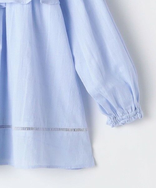 SHIPS / シップス シャツ・ブラウス | SHIPS KIDS:100〜130cm / スナップ ボタン フリル ブラウス | 詳細24