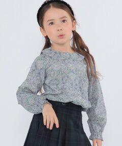 SHIPS / シップス シャツ・ブラウス | SHIPS KIDS:100〜130cm / リバティ フリルカラー ブラウス