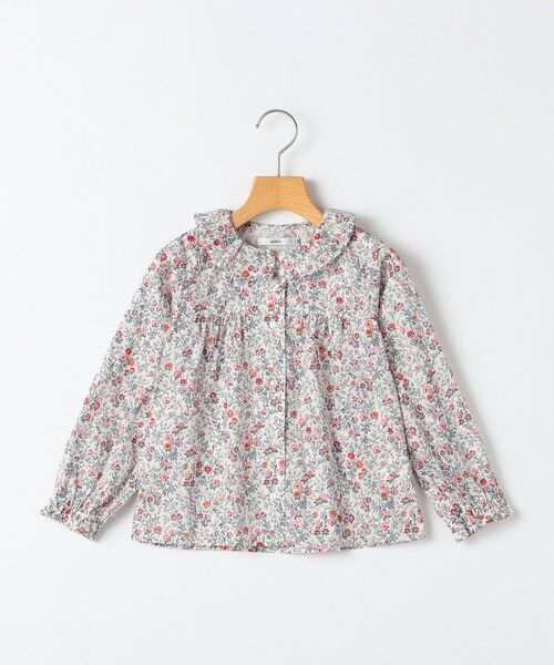 SHIPS / シップス シャツ・ブラウス | SHIPS KIDS:100〜130cm / リバティ フリルカラー ブラウス | 詳細10
