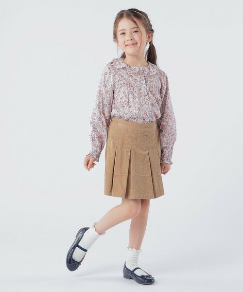 SHIPS / シップス シャツ・ブラウス | SHIPS KIDS:100〜130cm / リバティ フリルカラー ブラウス | 詳細9