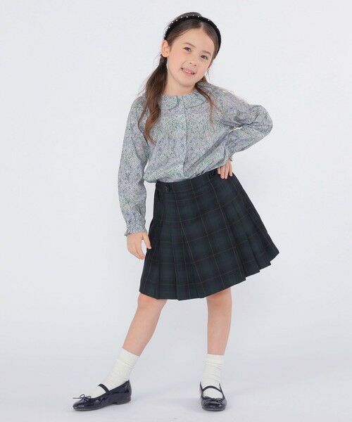 SHIPS / シップス シャツ・ブラウス | SHIPS KIDS:100〜130cm / リバティ フリルカラー ブラウス | 詳細17