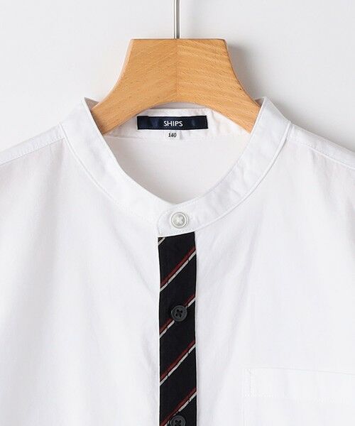 SHIPS / シップス シャツ・ブラウス | SHIPS KIDS:140〜160cm /バンドカラー シャツ | 詳細3