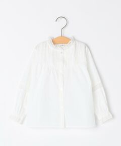 SHIPS / シップス シャツ・ブラウス | SHIPS KIDS:80〜90cm / ピンタック レース ブラウス
