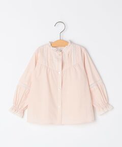 SHIPS / シップス シャツ・ブラウス | SHIPS KIDS:80〜90cm / ピンタック レース ブラウス