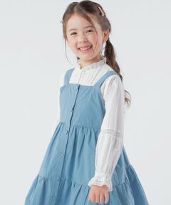 SHIPS / シップス シャツ・ブラウス | SHIPS KIDS:100〜130cm / ピンタック レース ブラウス
