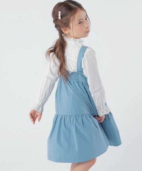 SHIPS / シップス シャツ・ブラウス | SHIPS KIDS:100〜130cm / ピンタック レース ブラウス | 詳細1