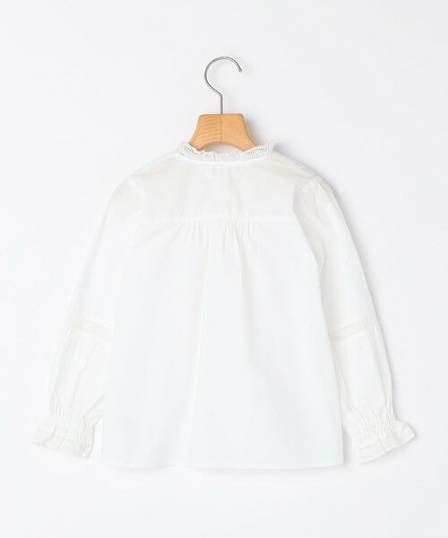 SHIPS / シップス シャツ・ブラウス | SHIPS KIDS:100〜130cm / ピンタック レース ブラウス | 詳細14
