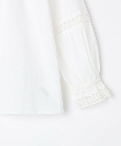 SHIPS / シップス シャツ・ブラウス | SHIPS KIDS:100〜130cm / ピンタック レース ブラウス | 詳細16