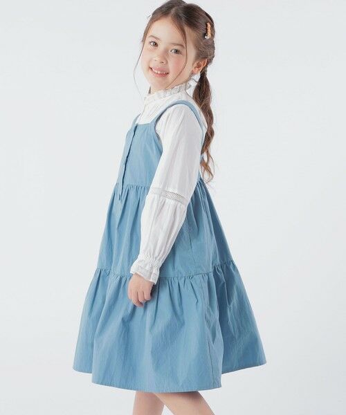 SHIPS / シップス シャツ・ブラウス | SHIPS KIDS:100〜130cm / ピンタック レース ブラウス | 詳細3