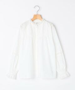 SHIPS / シップス シャツ・ブラウス | SHIPS KIDS:140〜150cm / ピンタック レース ブラウス