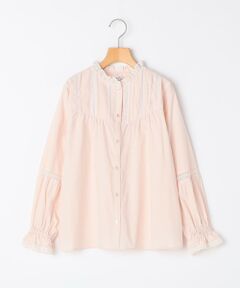 SHIPS / シップス シャツ・ブラウス | SHIPS KIDS:140〜150cm / ピンタック レース ブラウス