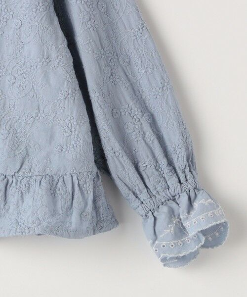 SHIPS / シップス シャツ・ブラウス | SHIPS KIDS:80〜90cm /刺繍 フリルカラー ブラウス | 詳細4