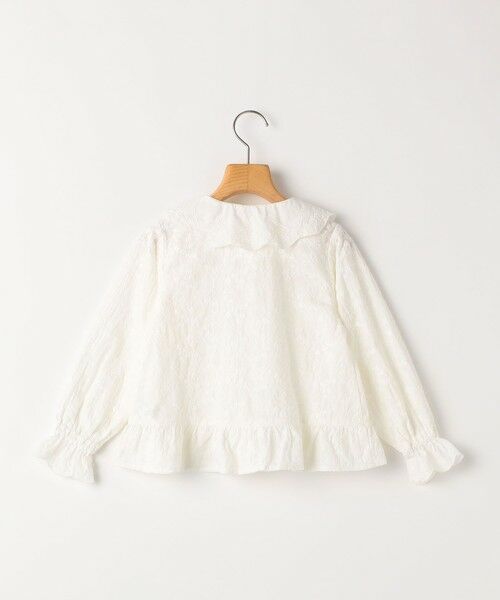 SHIPS / シップス シャツ・ブラウス | SHIPS KIDS:100〜130cm /刺繍 フリルカラー ブラウス | 詳細9