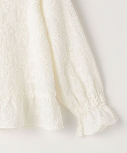 SHIPS / シップス シャツ・ブラウス | SHIPS KIDS:100〜130cm /刺繍 フリルカラー ブラウス | 詳細11