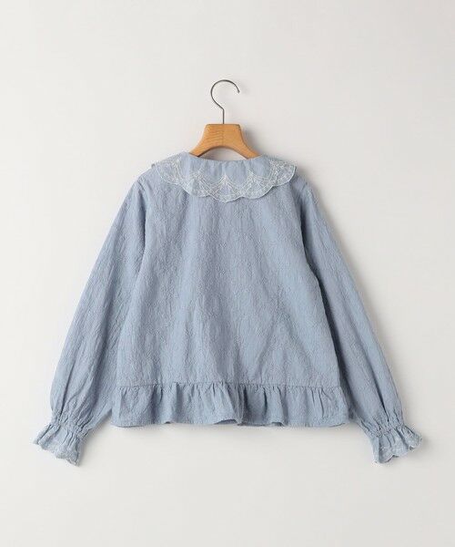 SHIPS / シップス シャツ・ブラウス | SHIPS KIDS:140〜150cm /刺繍 フリルカラー ブラウス | 詳細9
