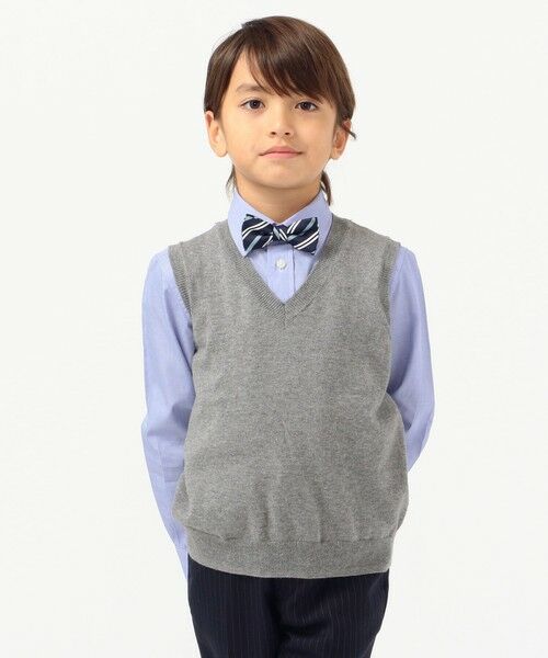 SHIPS / シップス Tシャツ | SHIPS KIDS:無地 レギュラーカラー シャツ(100〜130cm) | 詳細12