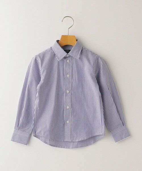 SHIPS / シップス Tシャツ | SHIPS KIDS:ストライプ レギュラーカラー シャツ(100〜130cm) | 詳細1